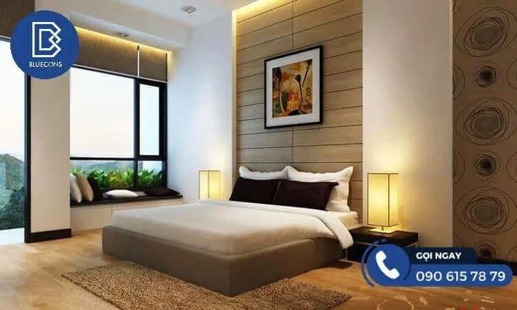 Bỏ túi 7 nguyên tắc kê giường ngủ mang lại tài lộc, may mắn 8 Thiết kế phòng chung cư đẹp