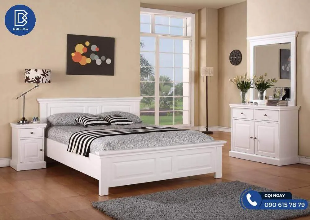 Bỏ túi 7 nguyên tắc kê giường ngủ mang lại tài lộc, may mắn 9 Thiết kế phòng chung cư đẹp