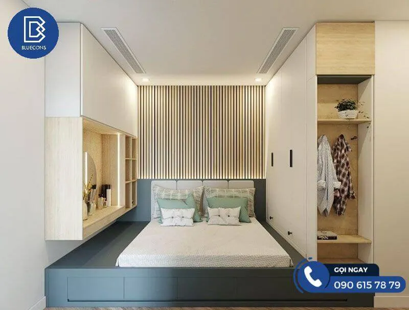 Bỏ túi 7 nguyên tắc kê giường ngủ mang lại tài lộc, may mắn 11 Thiết kế phòng chung cư đẹp