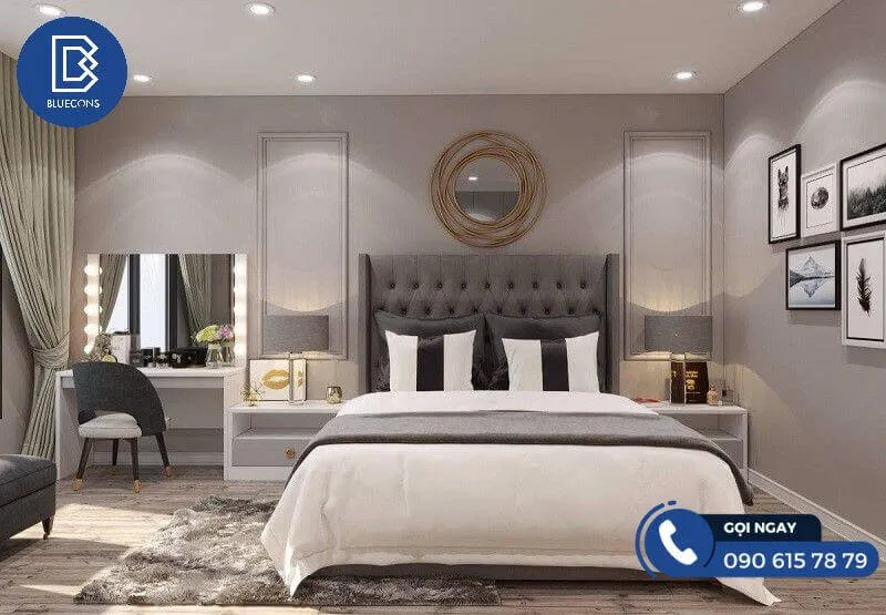 Bỏ túi 7 nguyên tắc kê giường ngủ mang lại tài lộc, may mắn 12 Thiết kế phòng chung cư đẹp