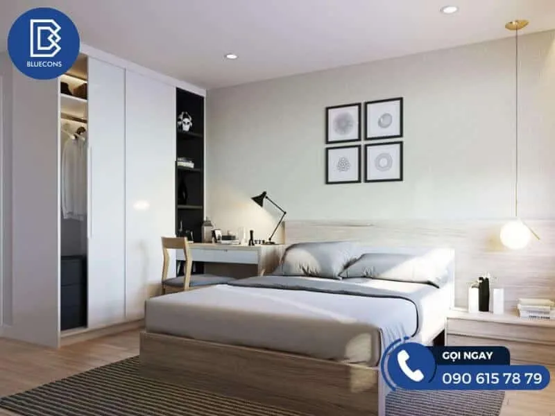 Tổng hợp các mẫu giường ngủ 2m 2m2 bền đẹp nhất 5 Thiết kế phòng chung cư đẹp