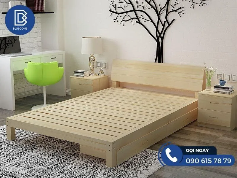 Top 99+ mẫu giường ngủ đẹp đơn giản nhất năm 2023 2 Thiết kế phòng chung cư đẹp