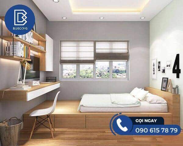 Top 7 mẫu thiết kế giường ngủ thông minh được yêu thích nhất 9 Giường ngủ tích hợp bàn học, bàn làm việc