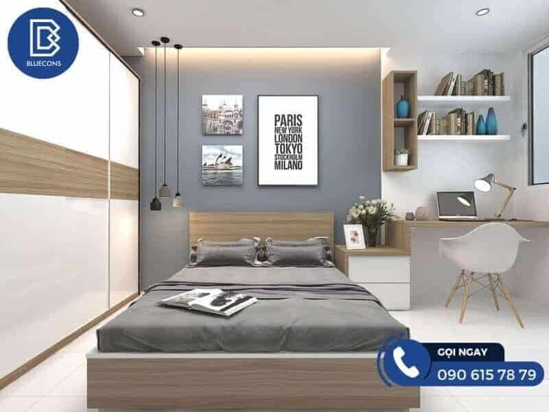 Tổng hợp các mẫu giường ngủ 2m 2m2 bền đẹp nhất 4 Giường ngủ 2m 2m2 có thiết kế rộng rãi thích hợp với những không gian lớn