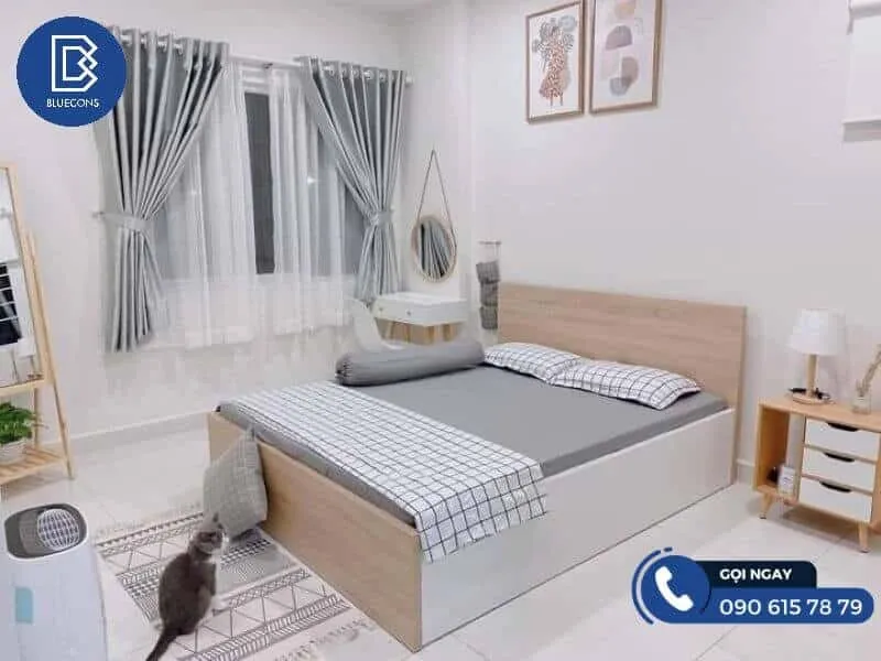 Giường Ngủ Gỗ Cao Cấp 9 Thiết kế phòng chung cư đẹp