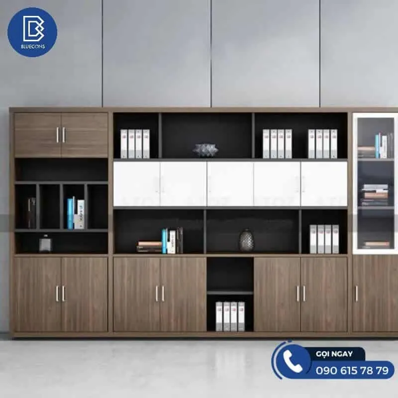 Tủ giám đốc gỗ công nghiệp 2 Thiết kế phòng chung cư đẹp