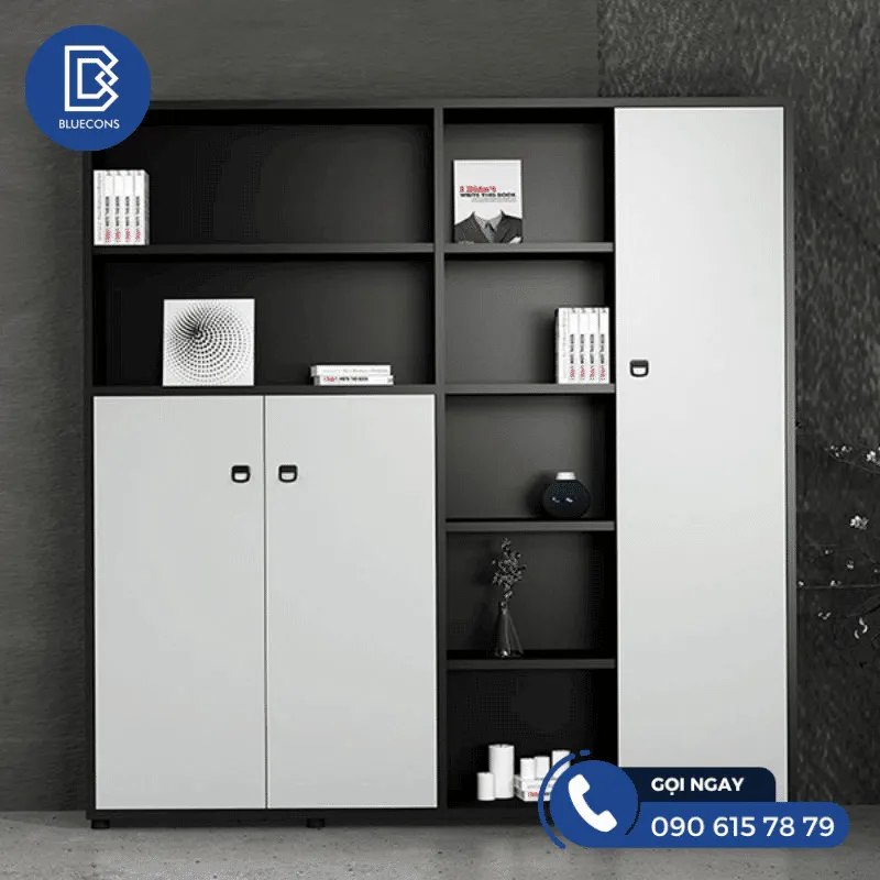 Kích thước tủ tài liệu 6 Thiết kế phòng chung cư đẹp