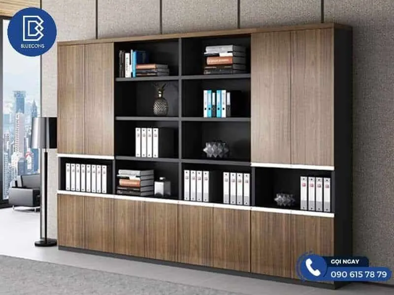 Tủ giám đốc gỗ công nghiệp 7 Thiết kế phòng chung cư đẹp
