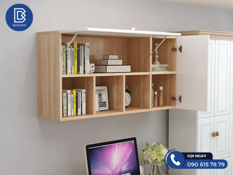 Tủ hồ sơ treo tường 6 Thiết kế phòng chung cư đẹp