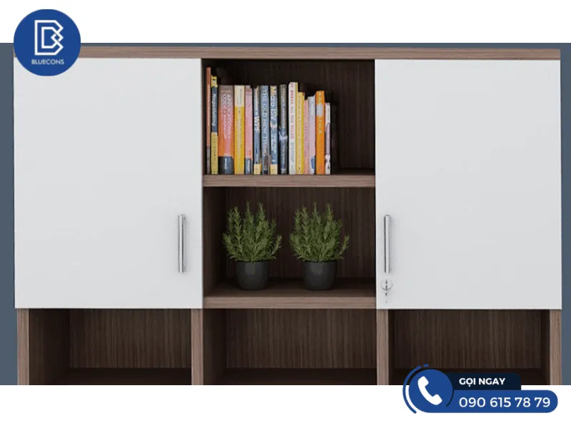 Tủ hồ sơ treo tường 7 Thiết kế phòng chung cư đẹp
