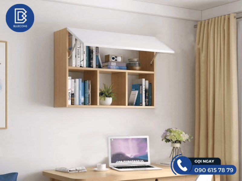 Tủ làm việc văn phòng 7 Tủ văn phòng treo tường