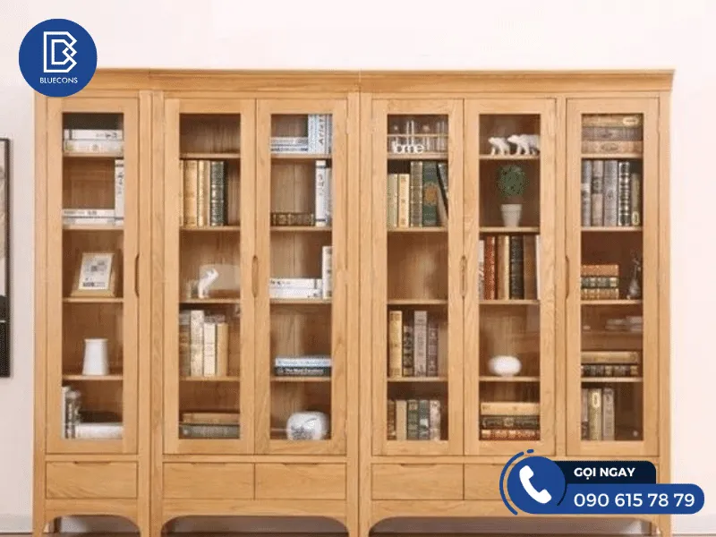Tủ hồ sơ văn phòng bằng gỗ 6 Thiết kế phòng chung cư đẹp