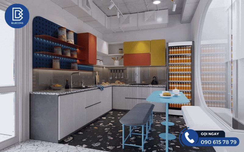 Tủ pantry văn phòng 5 Tủ pantry để đựng các đồ đạc cần thiết