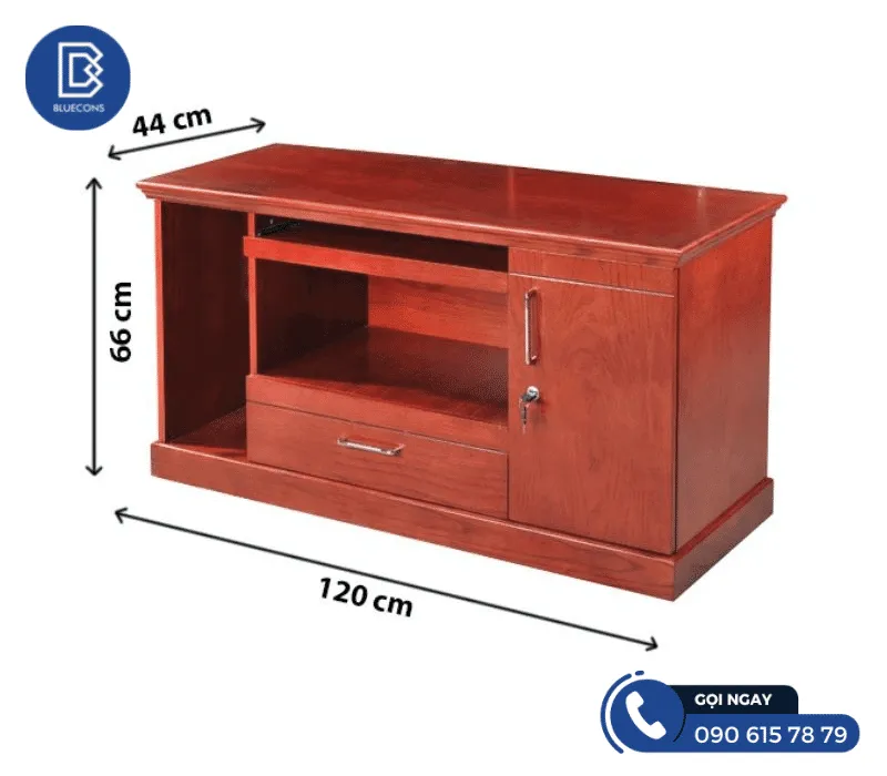 Tủ phụ gỗ công nghiệp Veneer chất lượng cao