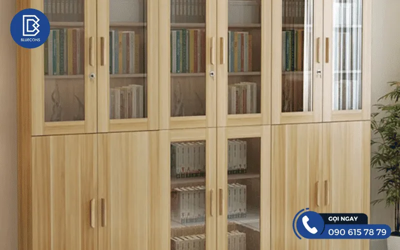 Tủ đựng tài liệu văn phòng 6 Thiết kế phòng chung cư đẹp