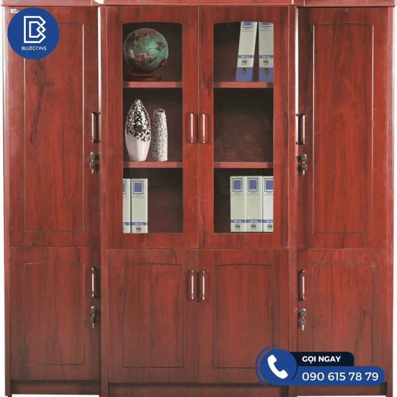 Tủ hồ sơ gỗ MDF 8 Thiết kế phòng chung cư đẹp