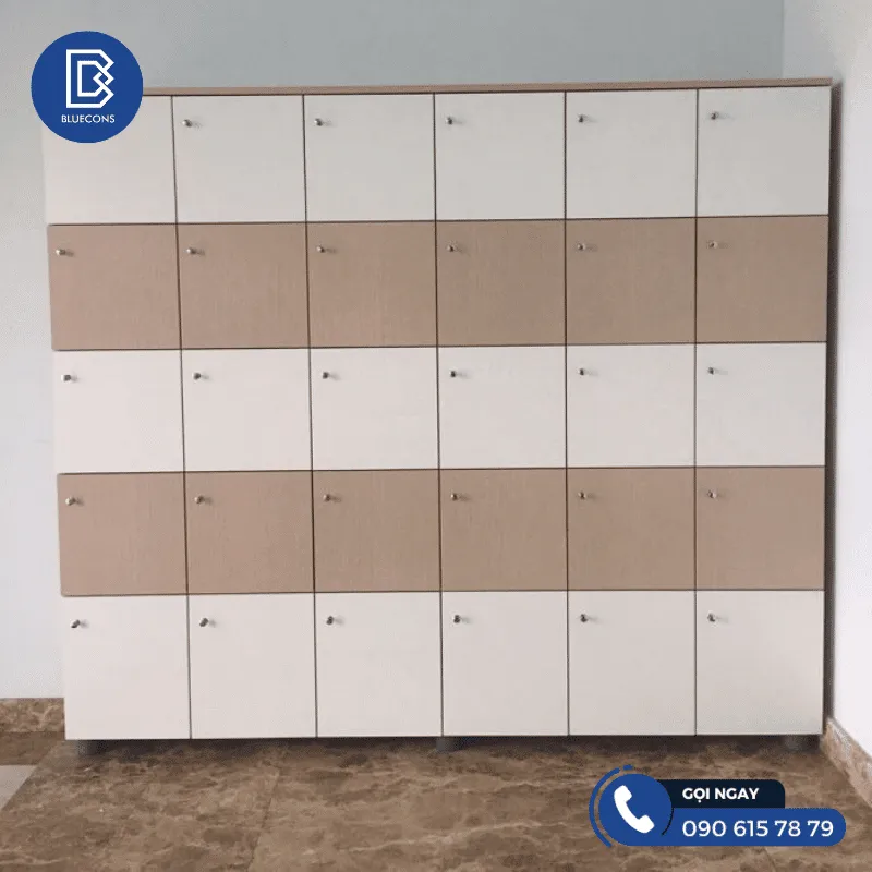 Tủ đồ cá nhân văn phòng 7 Thiết kế phòng chung cư đẹp