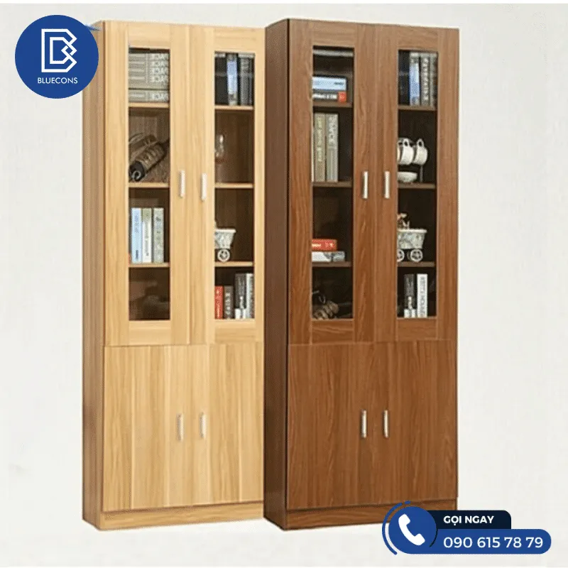 Tủ hồ sơ 2 cánh 6 Thiết kế phòng chung cư đẹp