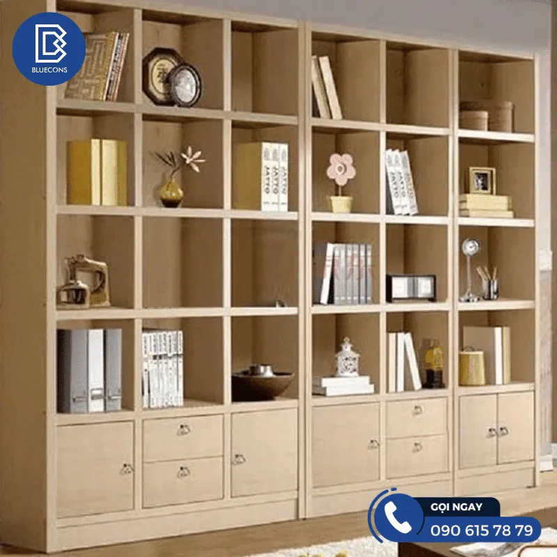 Tủ hồ sơ gỗ MDF 10 Thiết kế phòng chung cư đẹp