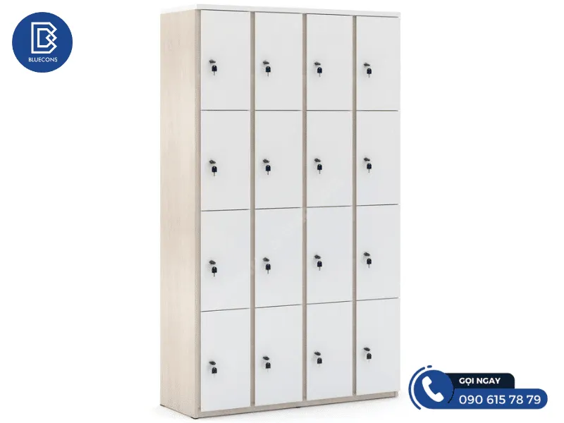 Tủ văn phòng gỗ công nghiệp 8 Thiết kế phòng chung cư đẹp
