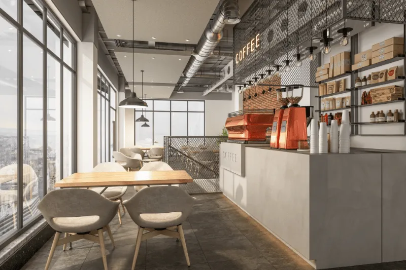 Những lưu ý khi thiết kế quán cafe đẹp và hiện đại 3 Những lưu ý khi thiết kế quán cafe đẹp và hiện đại