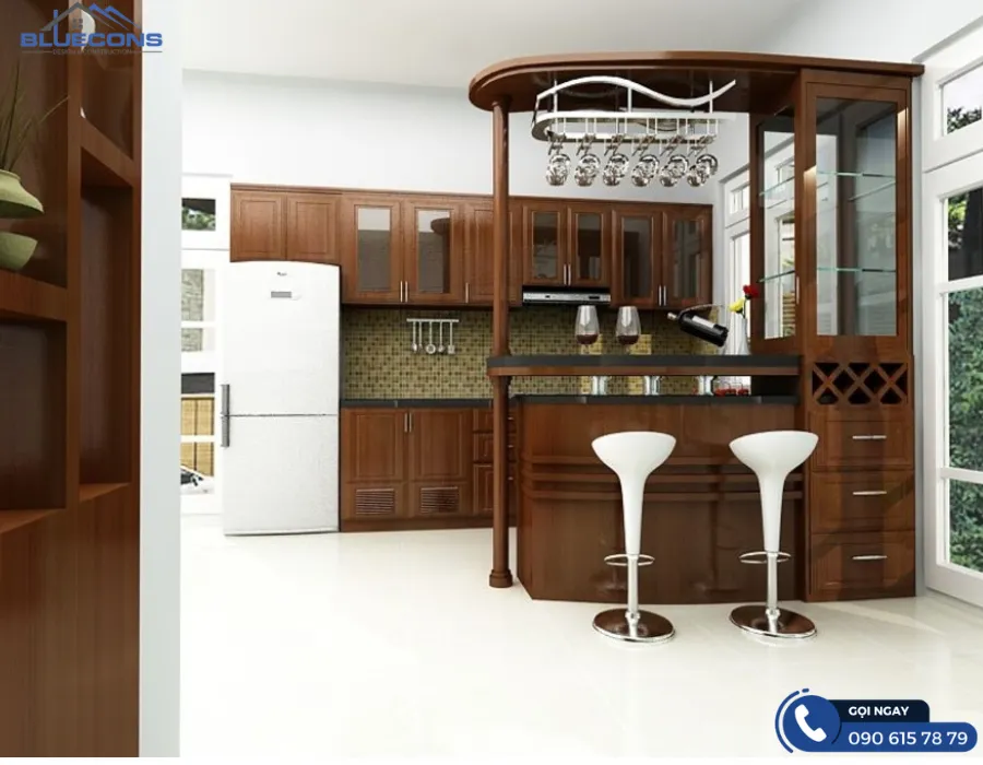 Quầy bar mini 3 Quầy thu ngân gỗ đẹp giá thành thấp
