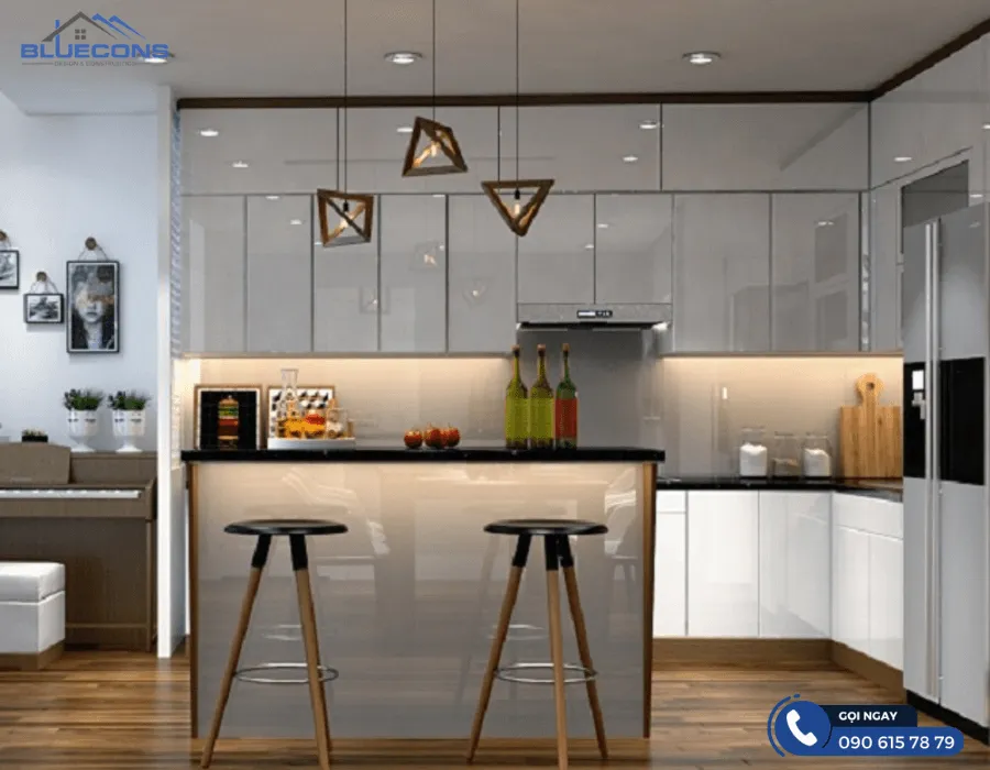 Thiết kế quầy bar đẹp 12 Thiết kế phòng chung cư đẹp
