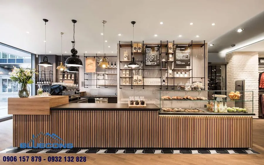 Quầy bar quán trà chanh 6 Thiết kế phòng chung cư đẹp