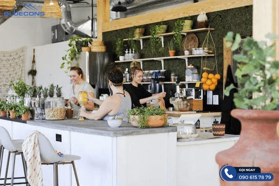 Quầy bar quán trà chanh 9 Thiết kế phòng chung cư đẹp