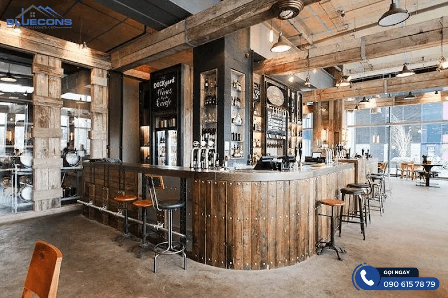 Quầy bar quán trà chanh 8 Thiết kế phòng chung cư đẹp
