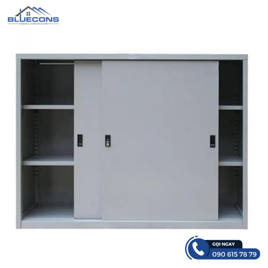 Tủ sắt 6 ngăn 8 Thiết kế phòng chung cư đẹp