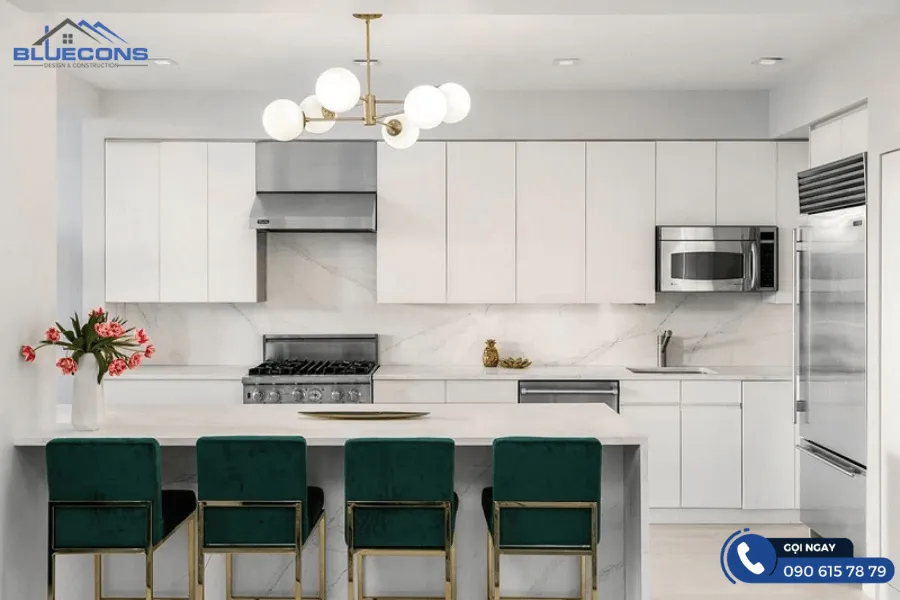 Tủ đựng đồ nhà bếp 5 Thiết kế phòng chung cư đẹp
