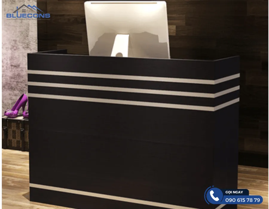 Quầy bar salon tóc 13 Quầy thu ngân gỗ đẹp giá thành thấp