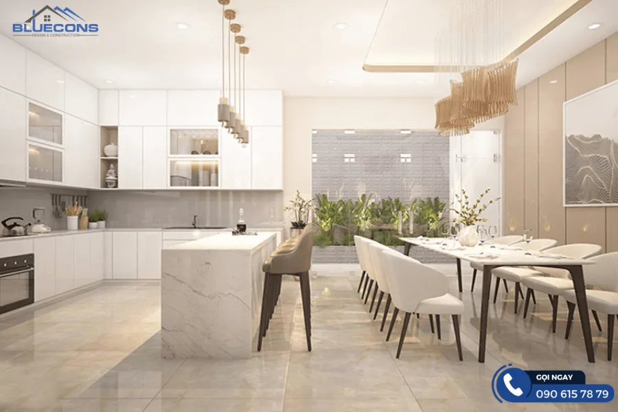 Tủ bếp hiện đại nhất 6 Thiết kế phòng chung cư đẹp