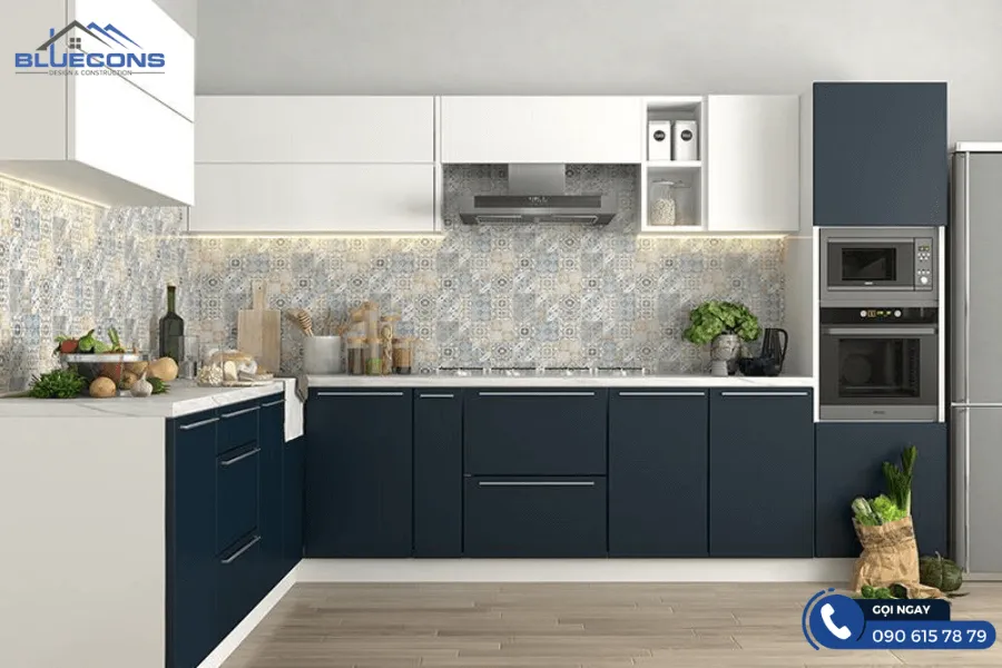 Tủ bếp thông minh hiện đại 8 Thiết kế phòng chung cư đẹp