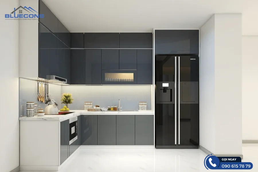 Tủ đựng đồ nhà bếp 9 Thiết kế phòng chung cư đẹp
