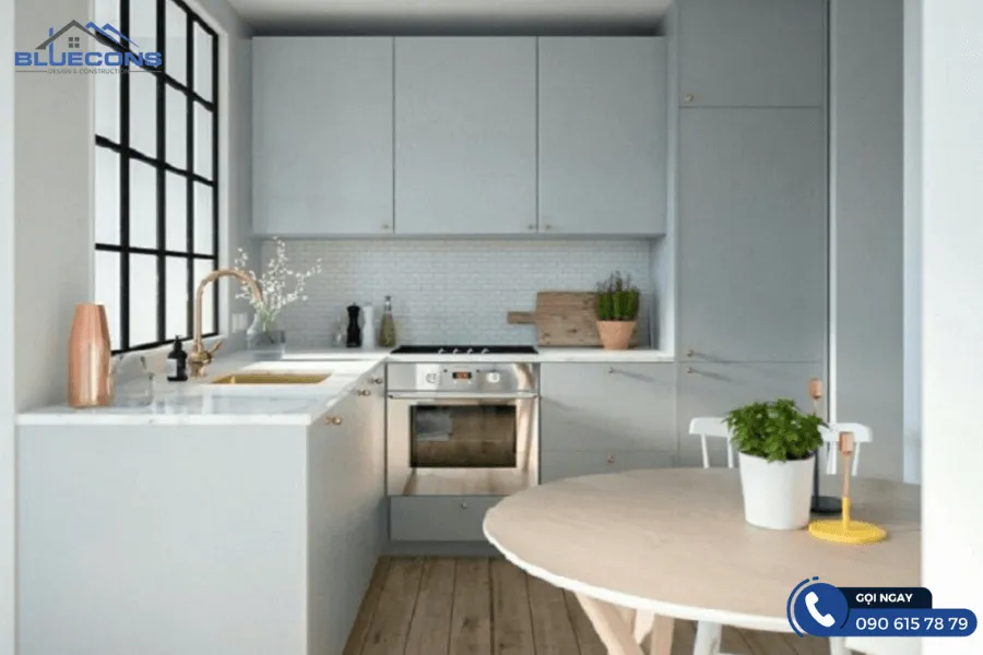 Tủ bếp thông minh hiện đại 10 Thiết kế phòng chung cư đẹp