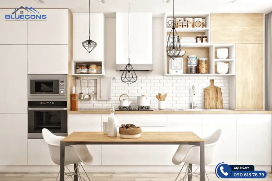 Tủ đựng đồ nhà bếp 7 Thiết kế phòng chung cư đẹp