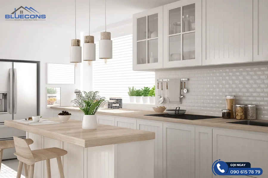 Tủ đựng đồ nhà bếp 8 Thiết kế phòng chung cư đẹp