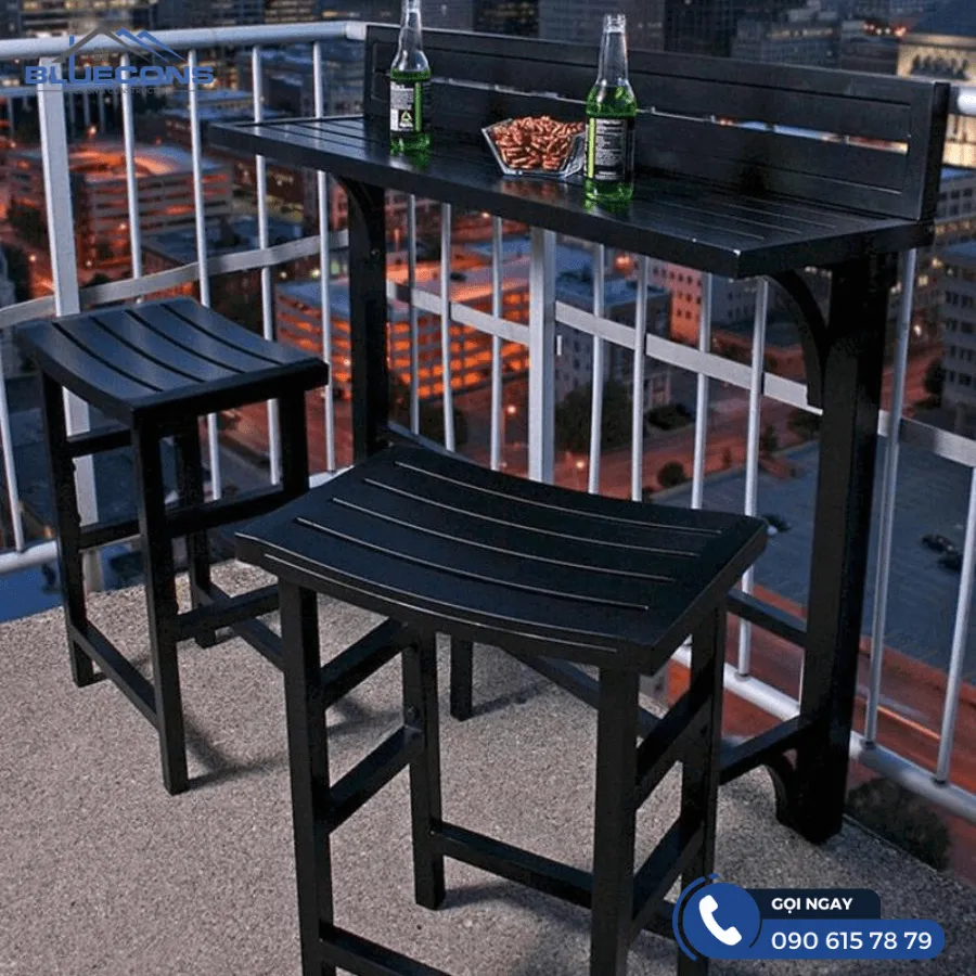 Quầy bar ban công đẹp mê ly 9 Quầy bar văn phòng