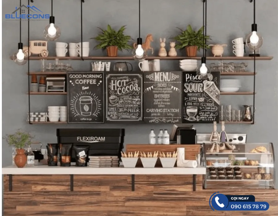 Quầy bar quán ăn 6 Quầy bar văn phòng