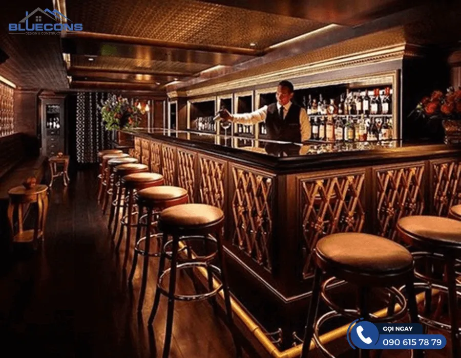 Quầy bar quán ăn 7 Quầy bar văn phòng