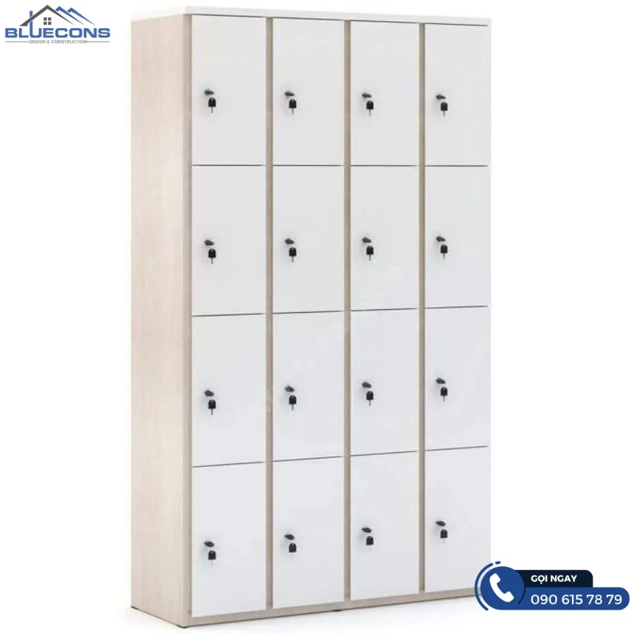 Tủ locker văn phòng đẹp 6 Thiết kế phòng chung cư đẹp