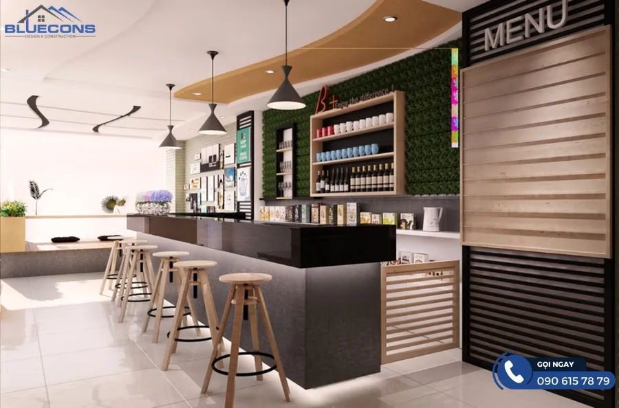 Quầy bar 2 tầng 13 Thiết kế phòng chung cư đẹp