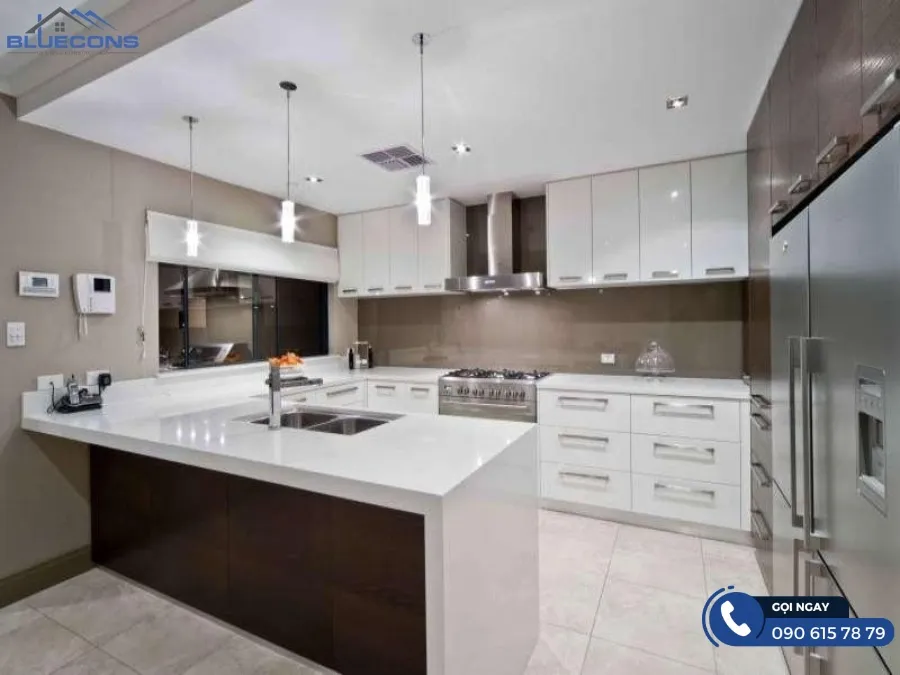 Tủ đựng đồ nhà bếp 3 Thiết kế phòng chung cư đẹp