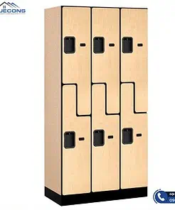 #38 Tủ locker gỗ công nghiệp được ưa chuộng nhất 2023 tại Bluecons TLK015