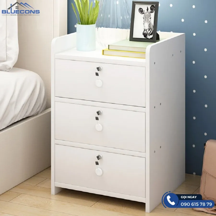 Tủ locker 3 ngăn 6 Thiết kế phòng chung cư đẹp