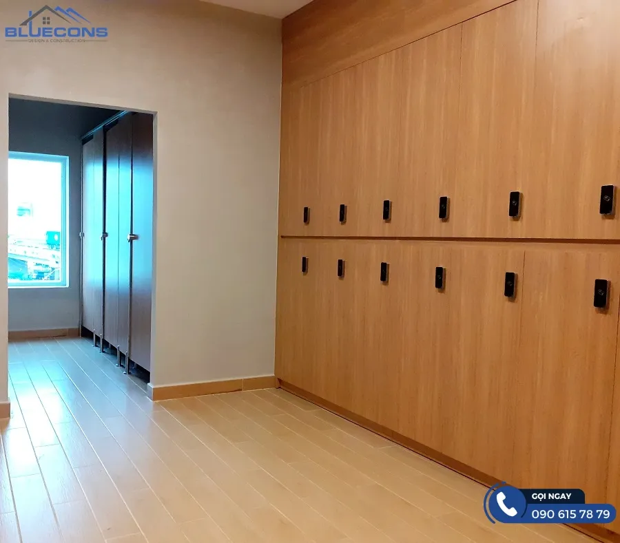 Tủ locker gỗ công nghiệp đẹp 12 Thiết kế phòng chung cư đẹp
