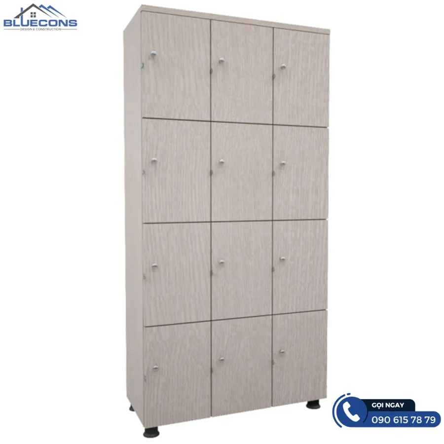 Tủ locker văn phòng đẹp 7 Thiết kế phòng chung cư đẹp