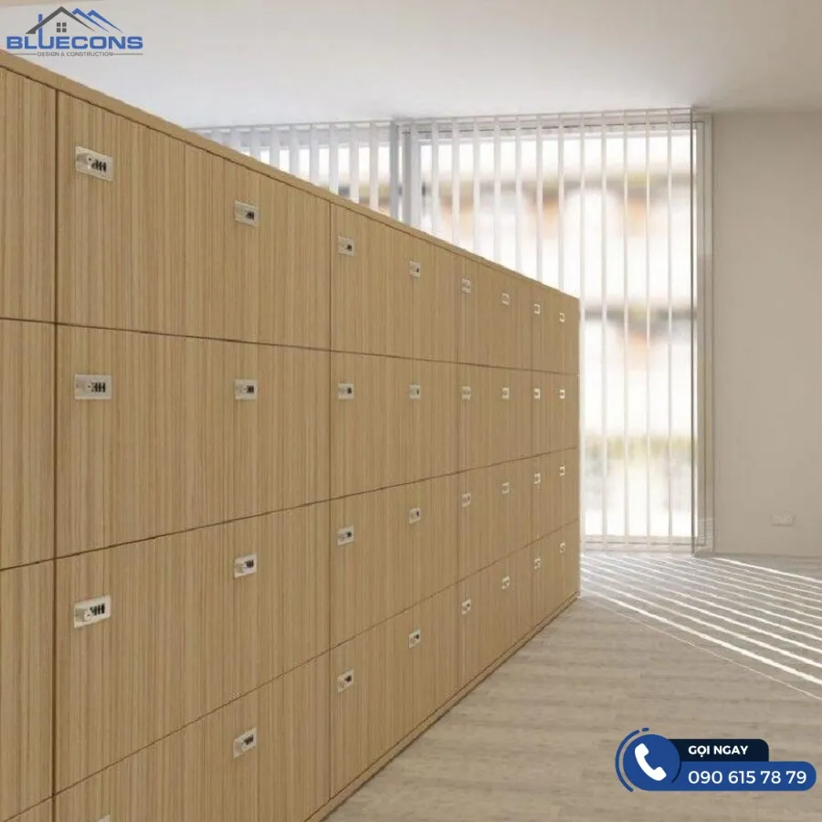 Tủ locker văn phòng đẹp 5 Thiết kế phòng chung cư đẹp